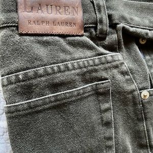 COPY - Ralph Lauren Fall Olive color jeans 29.5” long size 8